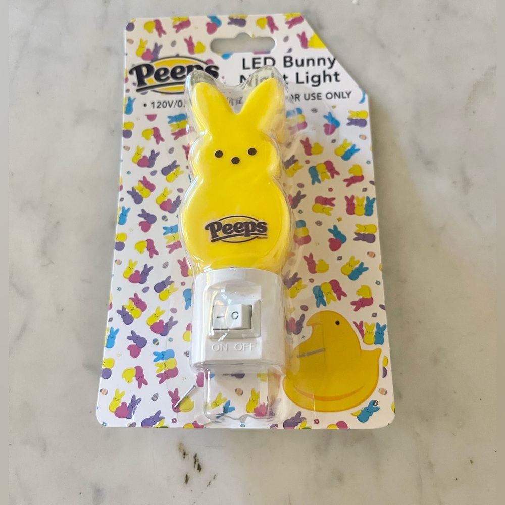 Peeps Yellow Bunny LED Night Light